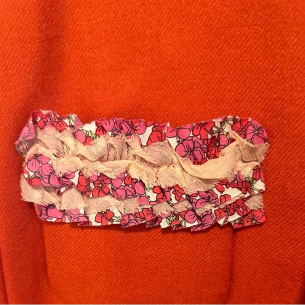NWT J.Crew Liberty of London Floral ribbon Astrid lady jacket blazer size 8 - Picture 3 of 6